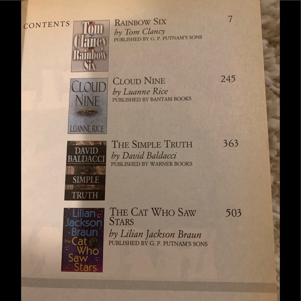 Reader’s Digest selected editions - 4 stories